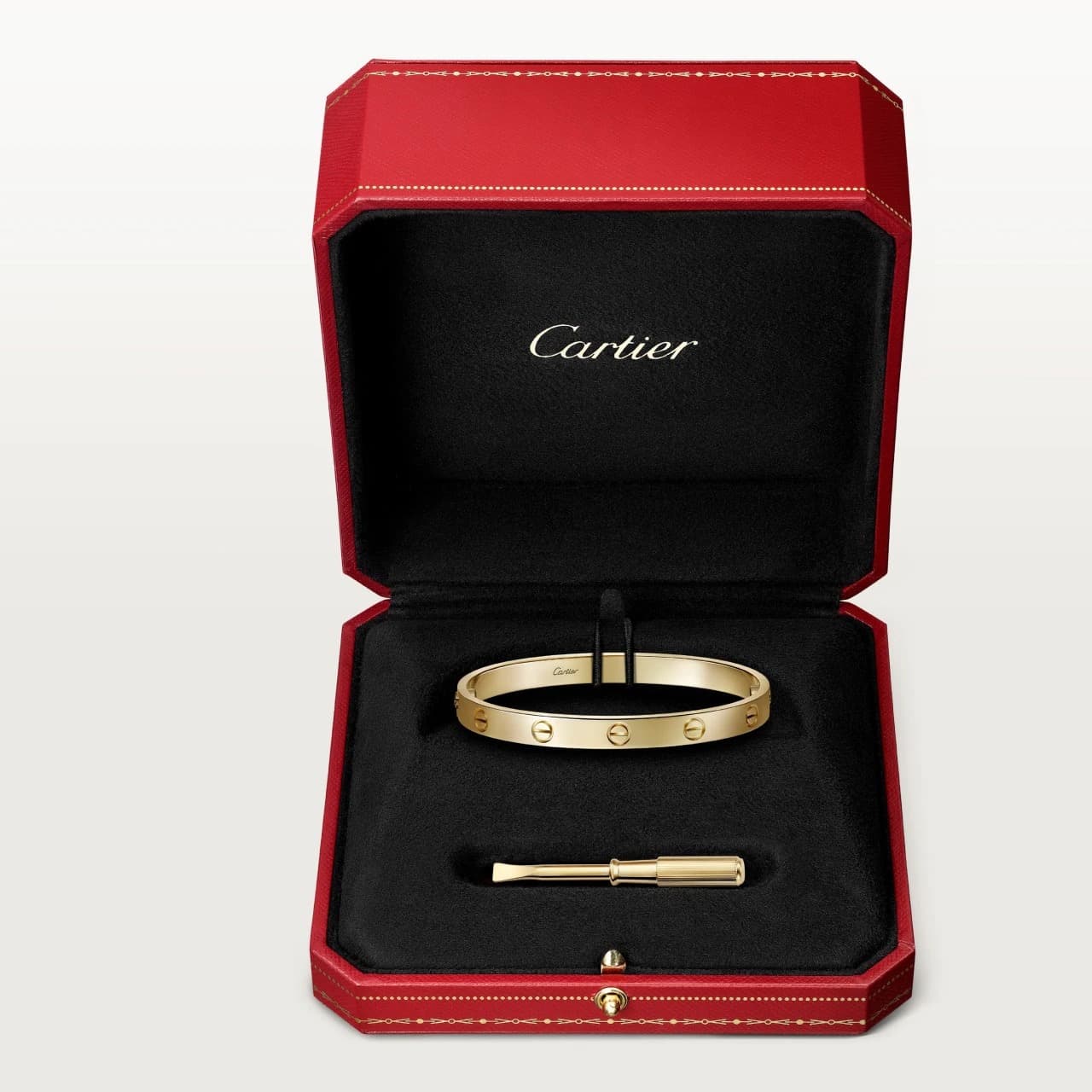 Cartier Bracelet Love Or Jaune — vue 4