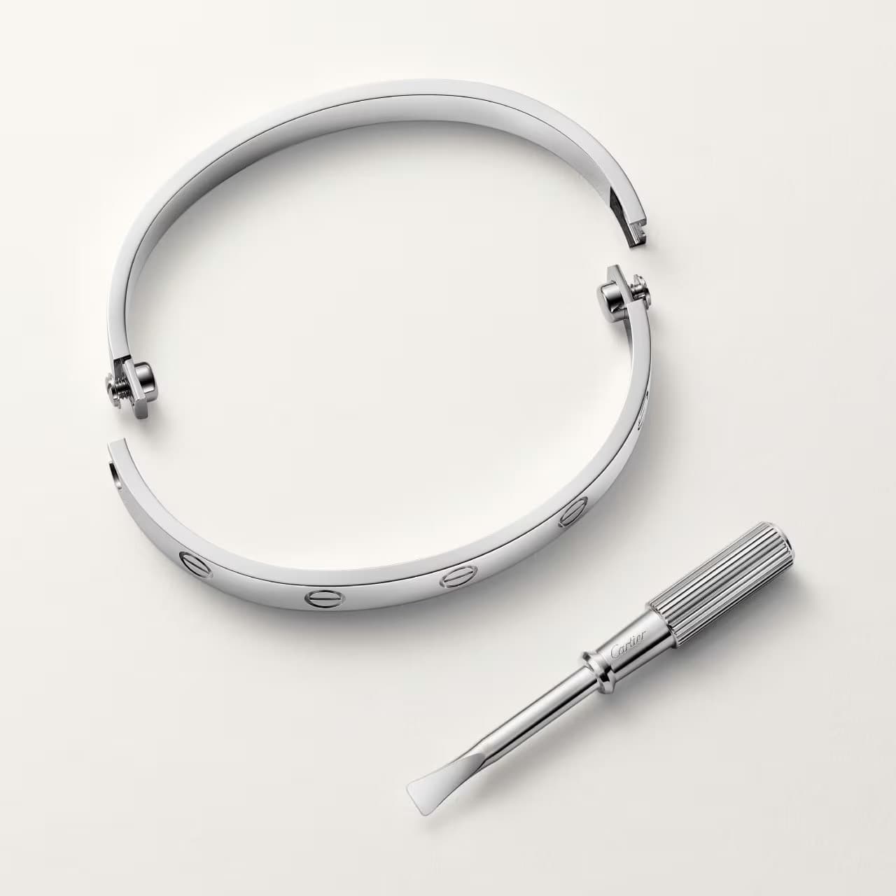 Cartier Bracelet Love Or Gris — vue 3