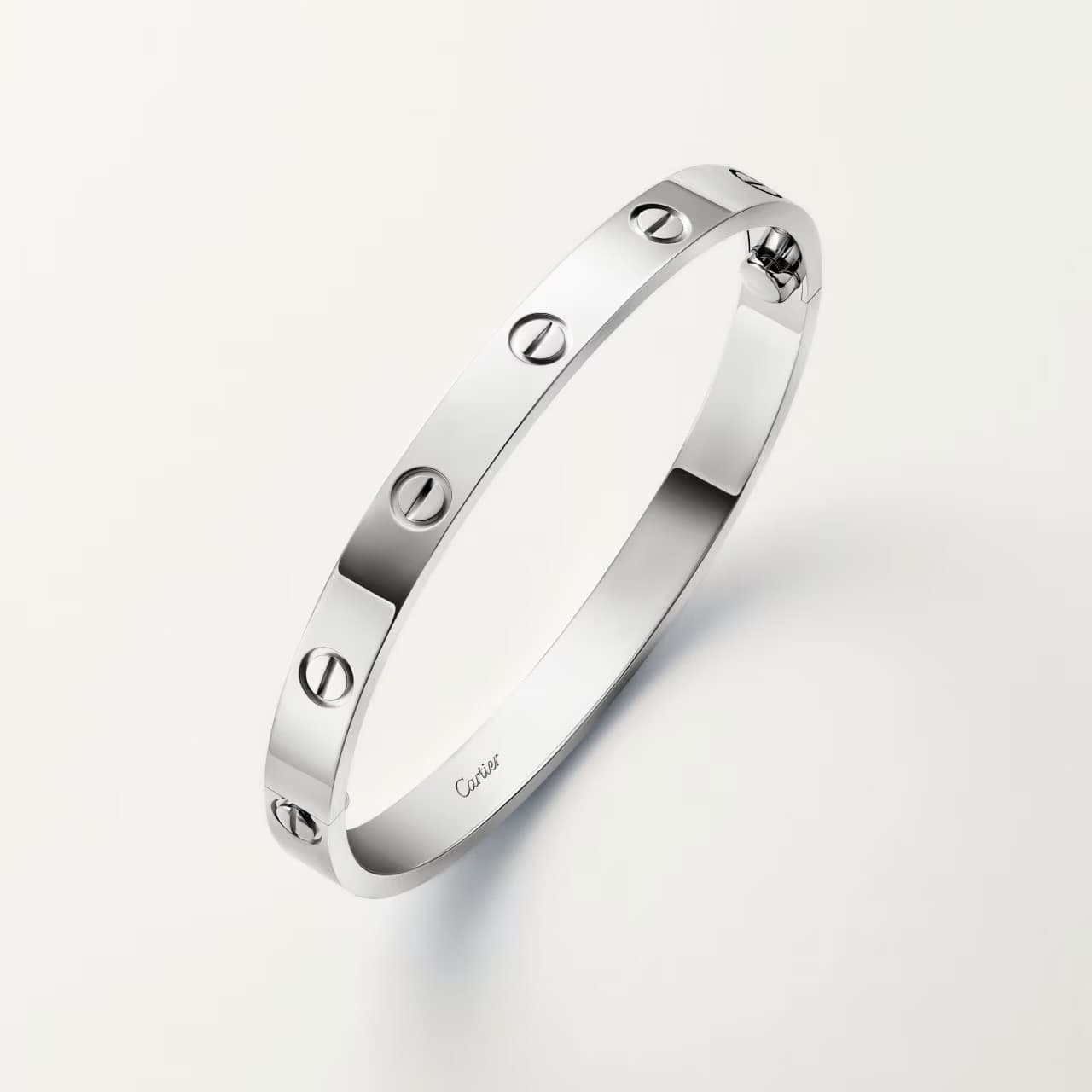 Cartier Bracelet Love Or Gris — vue 5