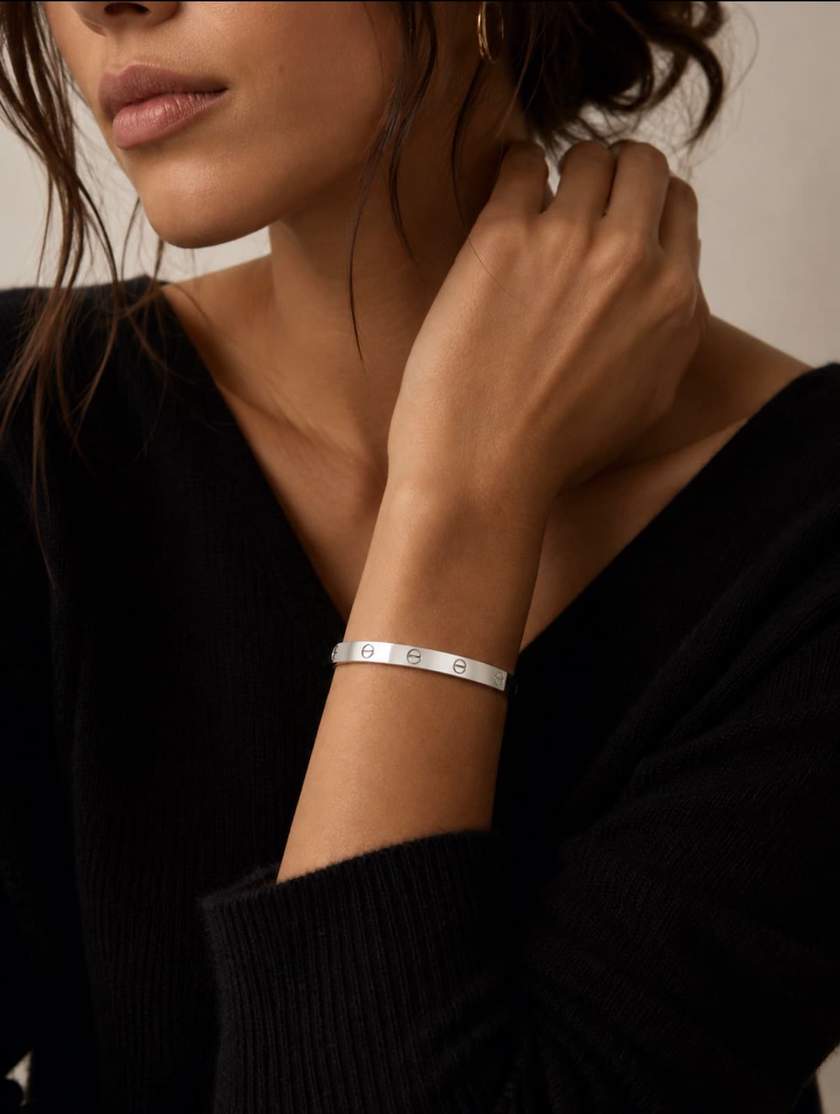 Cartier Bracelet Love Or Gris — vue 7
