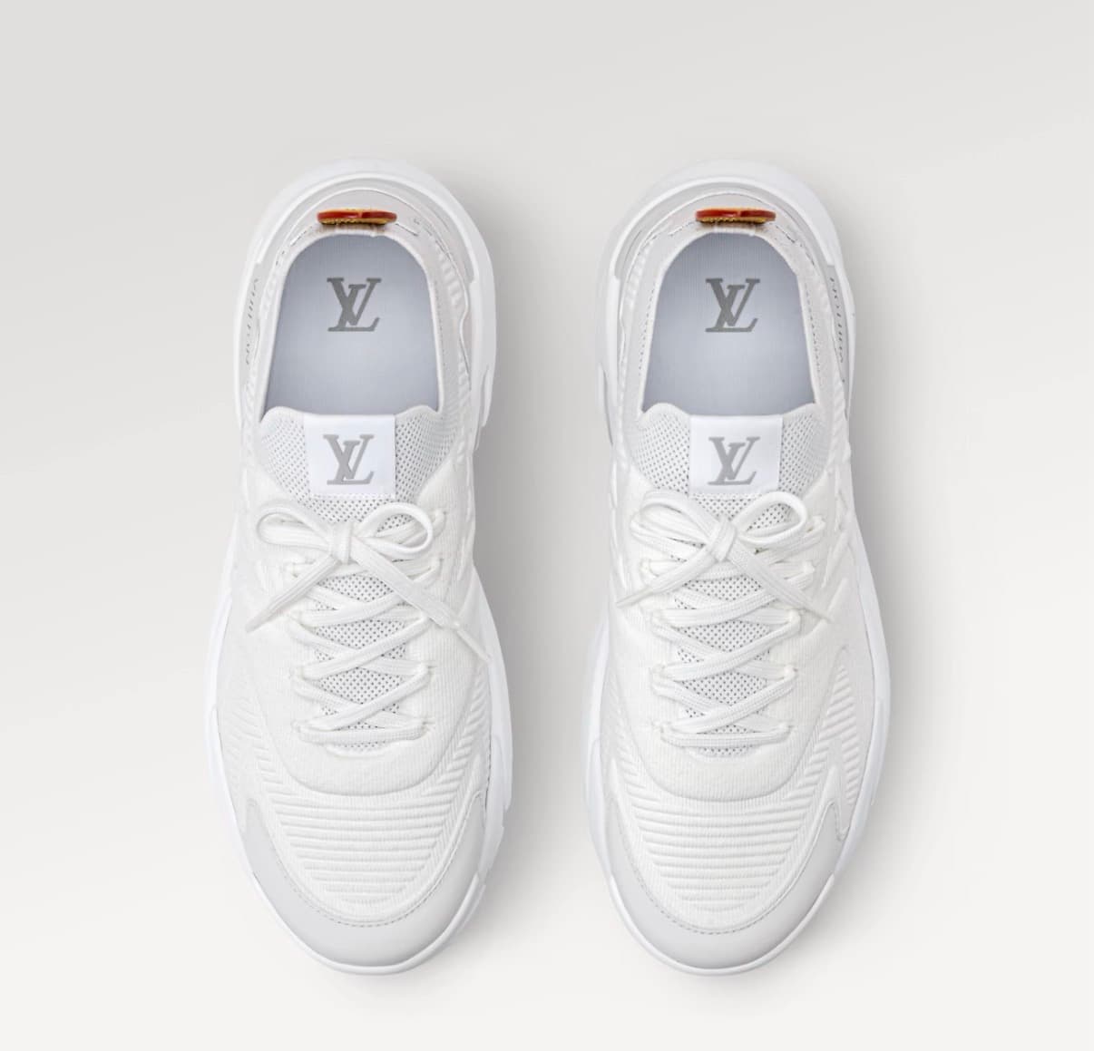 Louis Vuitton Sneakers Tatic Knit blanc — vue 3