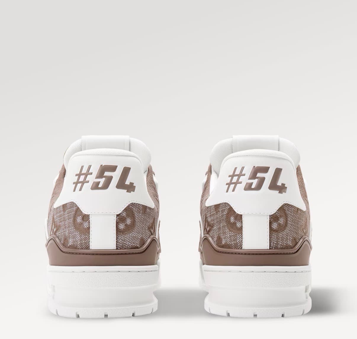 Louis Vuitton Sneakers Trainer Marron — vue 2