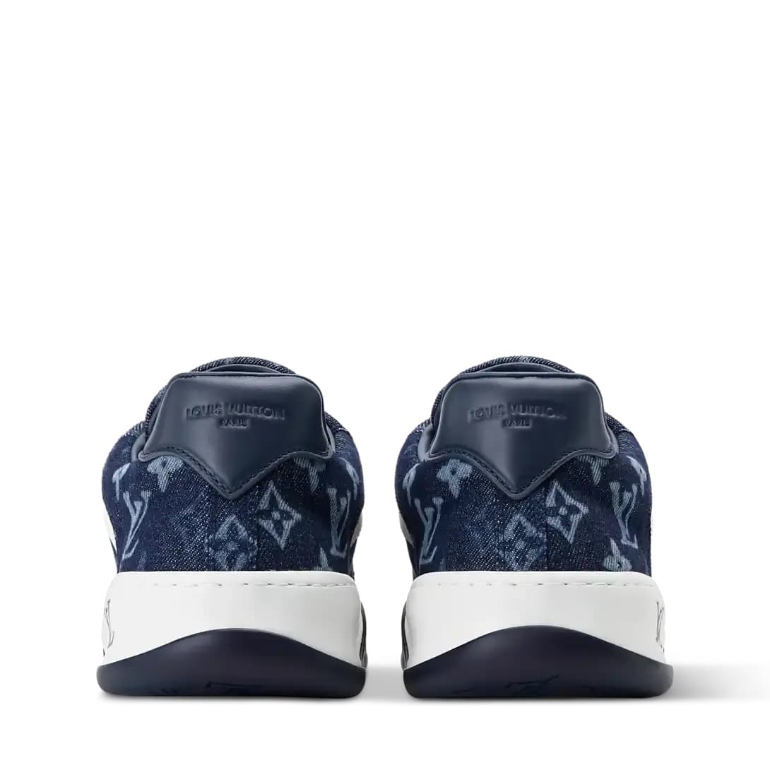Louis Vuitton Sneakers Tilted Bleu • blanc — vue 2