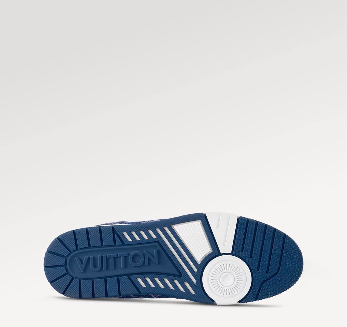 Louis Vuitton Sneakers Trainer Bleu • Blanc — vue 5