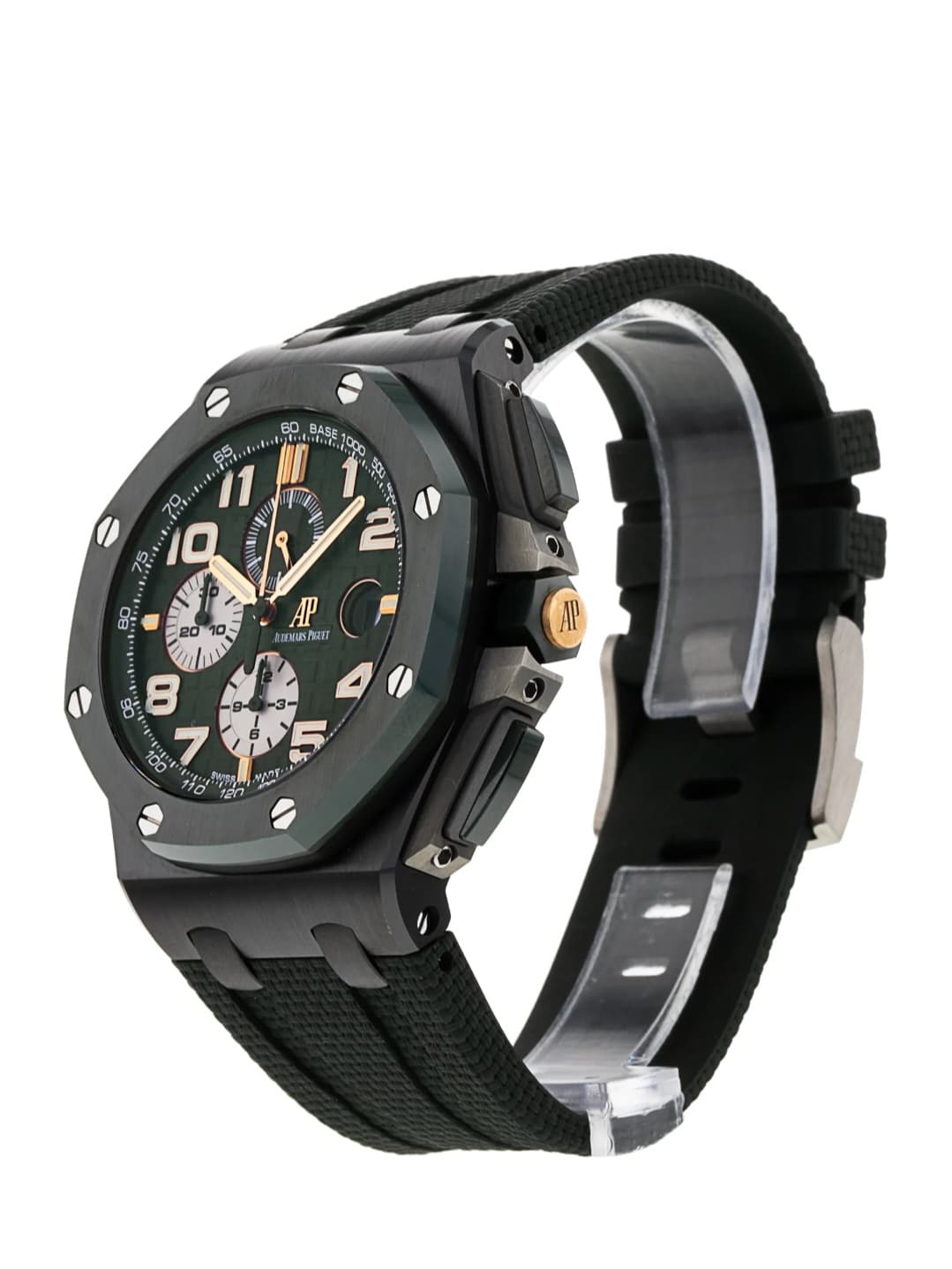 Audemars Piguet Royal Oak Offshore Cadran Arabe Vert 44mm — vue 4