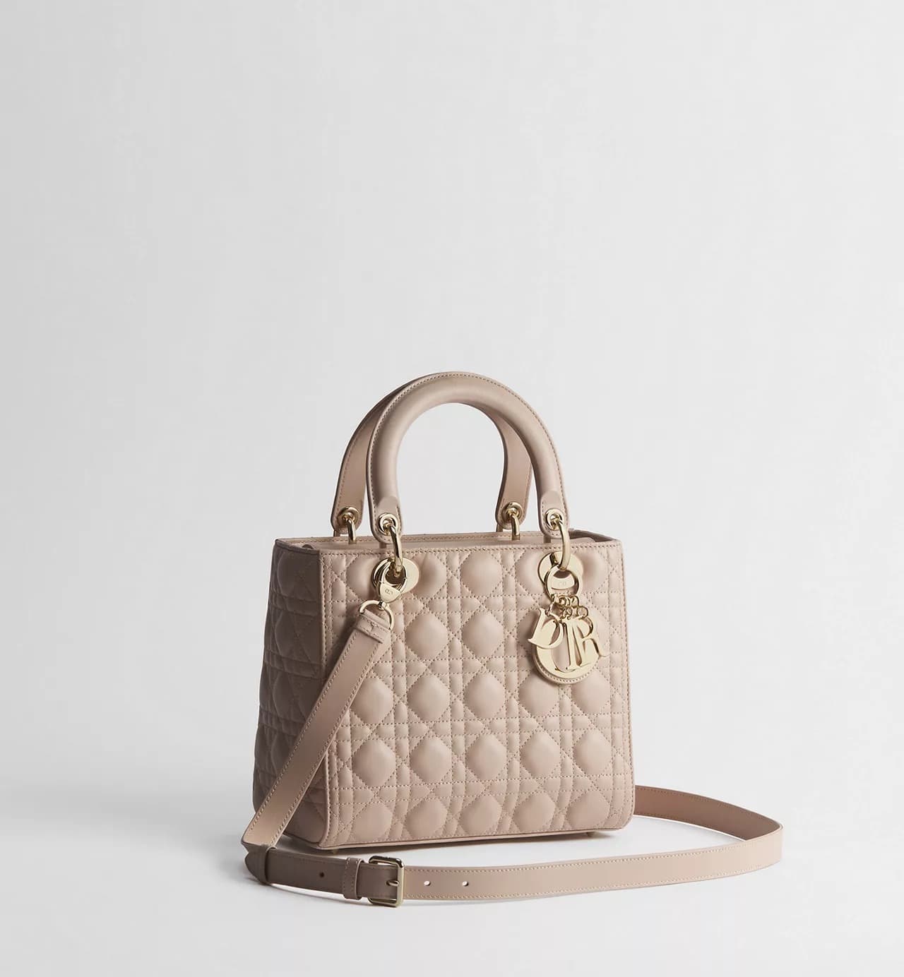 Christian Dior Sac Lady Dior Medium — vue 3