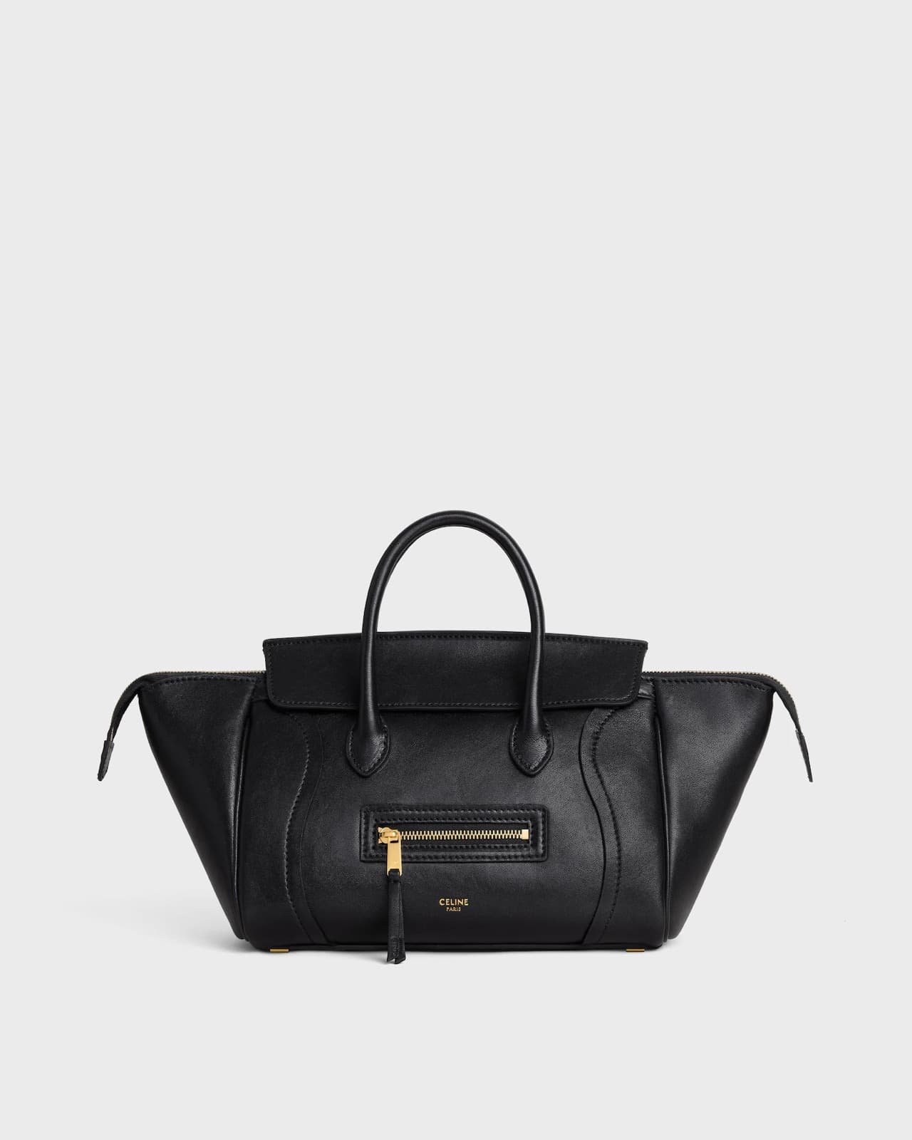 CÉLINE LUGGAGE PETIT MODÈLE AGNEAU BRILLANT SOUPLE