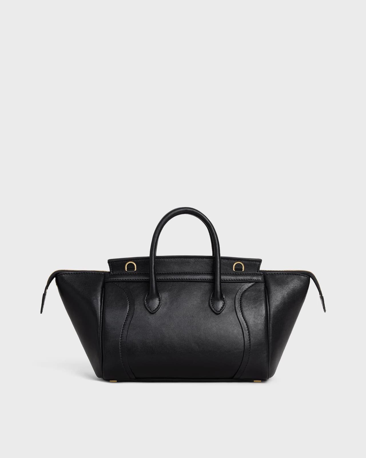 CÉLINE LUGGAGE PETIT MODÈLE AGNEAU BRILLANT SOUPLE — vue 3