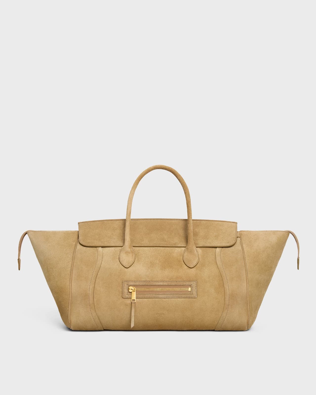 CÉLINE NEW LUGGAGE MOYEN MODÈLE VEAU FAÇON VELOUR