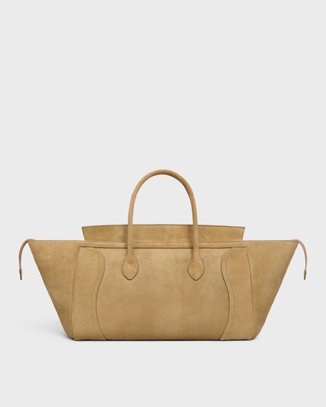 CÉLINE NEW LUGGAGE MOYEN MODÈLE VEAU FAÇON VELOUR — vue 3