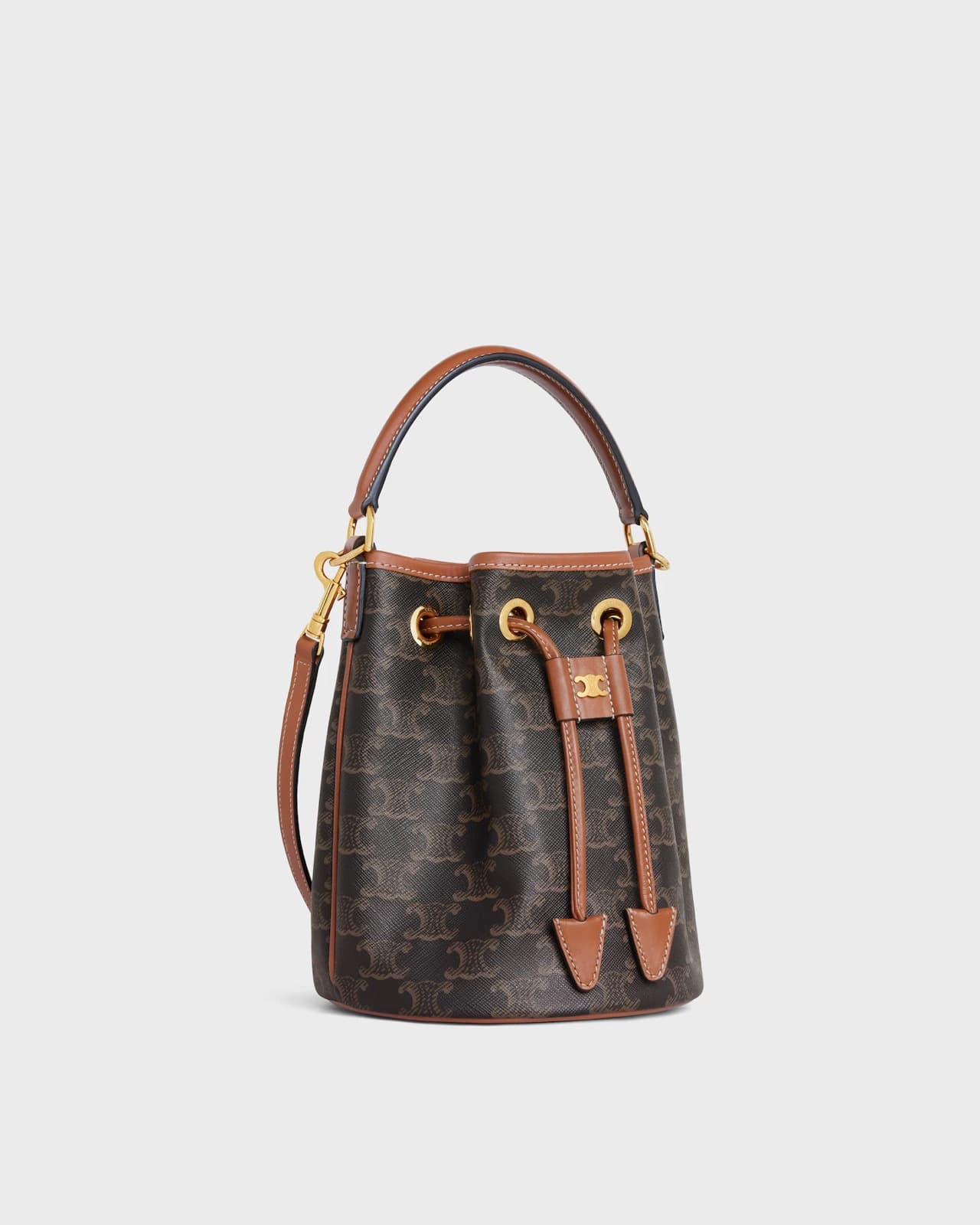 CÉLINE SAC CLARA TEEN TOILE TRIOMPHE ET VEAU — vue 2
