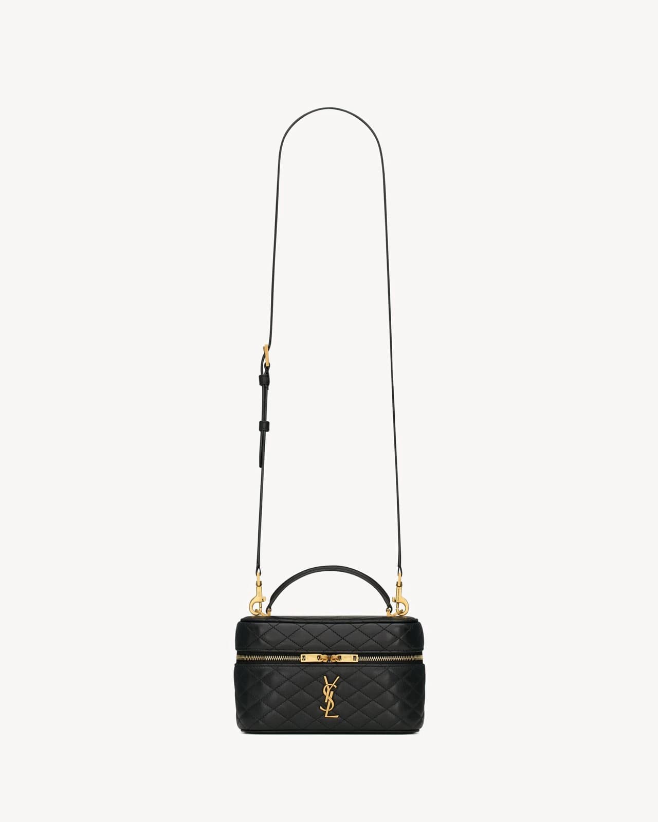 YVES SAINT LAURENT VANITÉ GABY EN PEAU D'AGNEAU