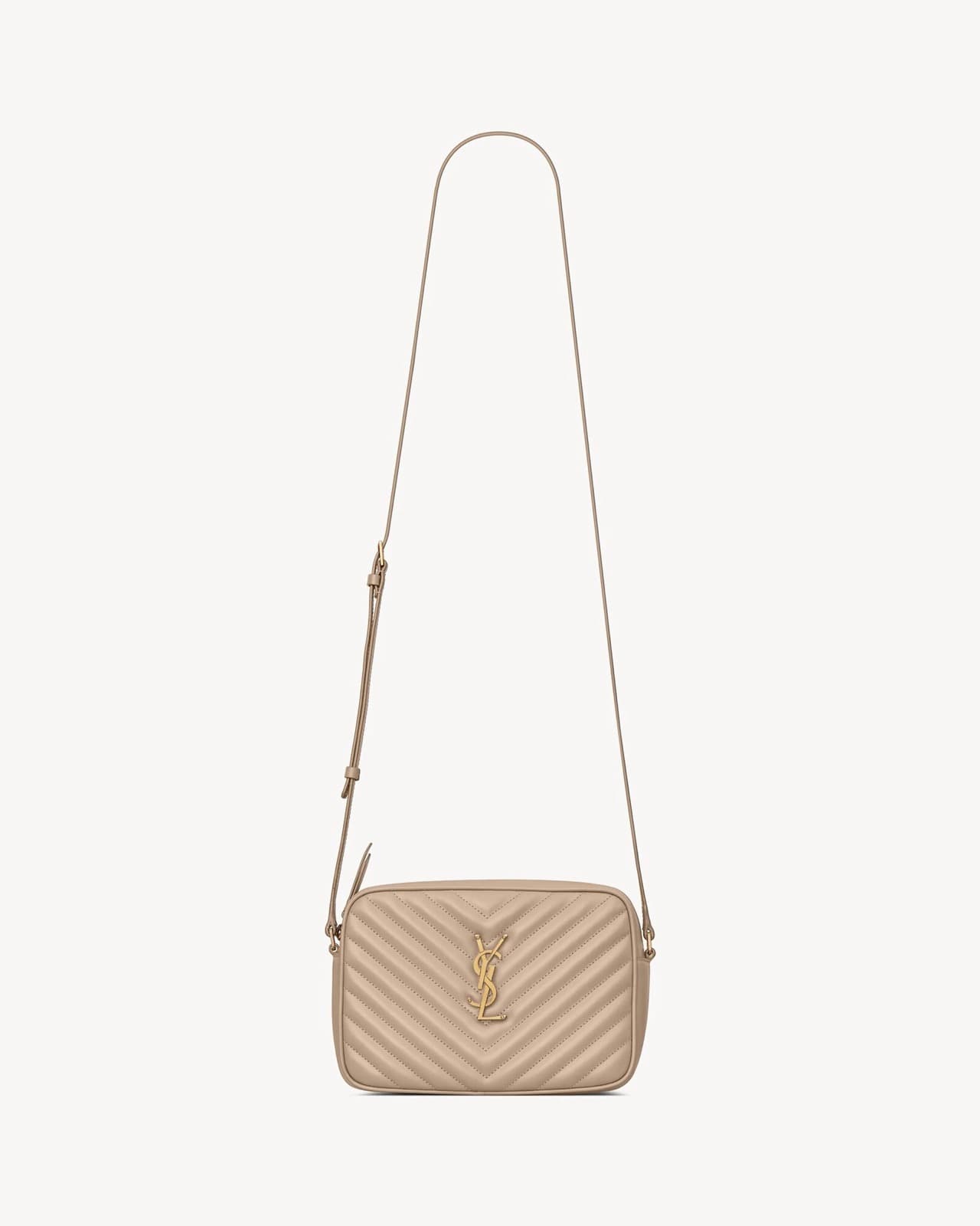 YVES SAINT LAURENT LOU EN CUIR MATELASSÉ