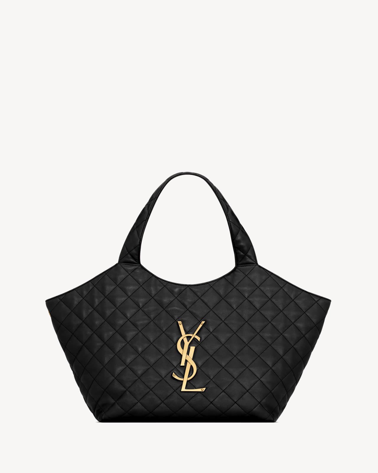 YVES SAINT LAURENT ICARE MEDIUM EN NAPPA MATELASSÉ