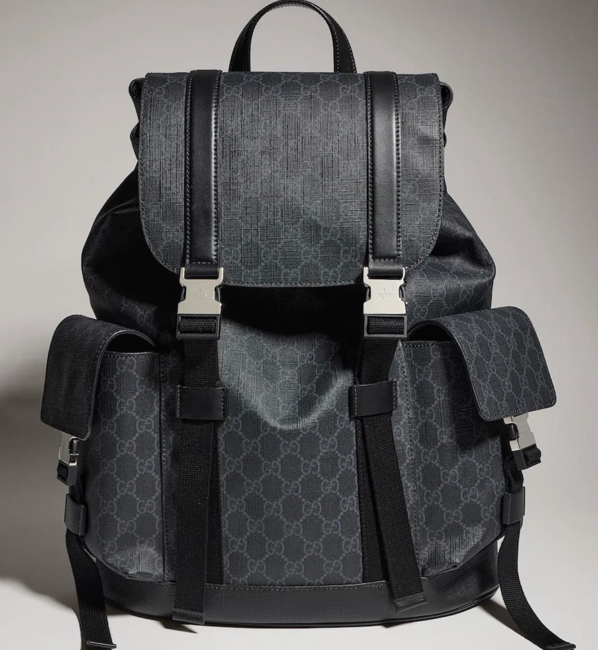 Gucci Sac à dos GG Black grand format