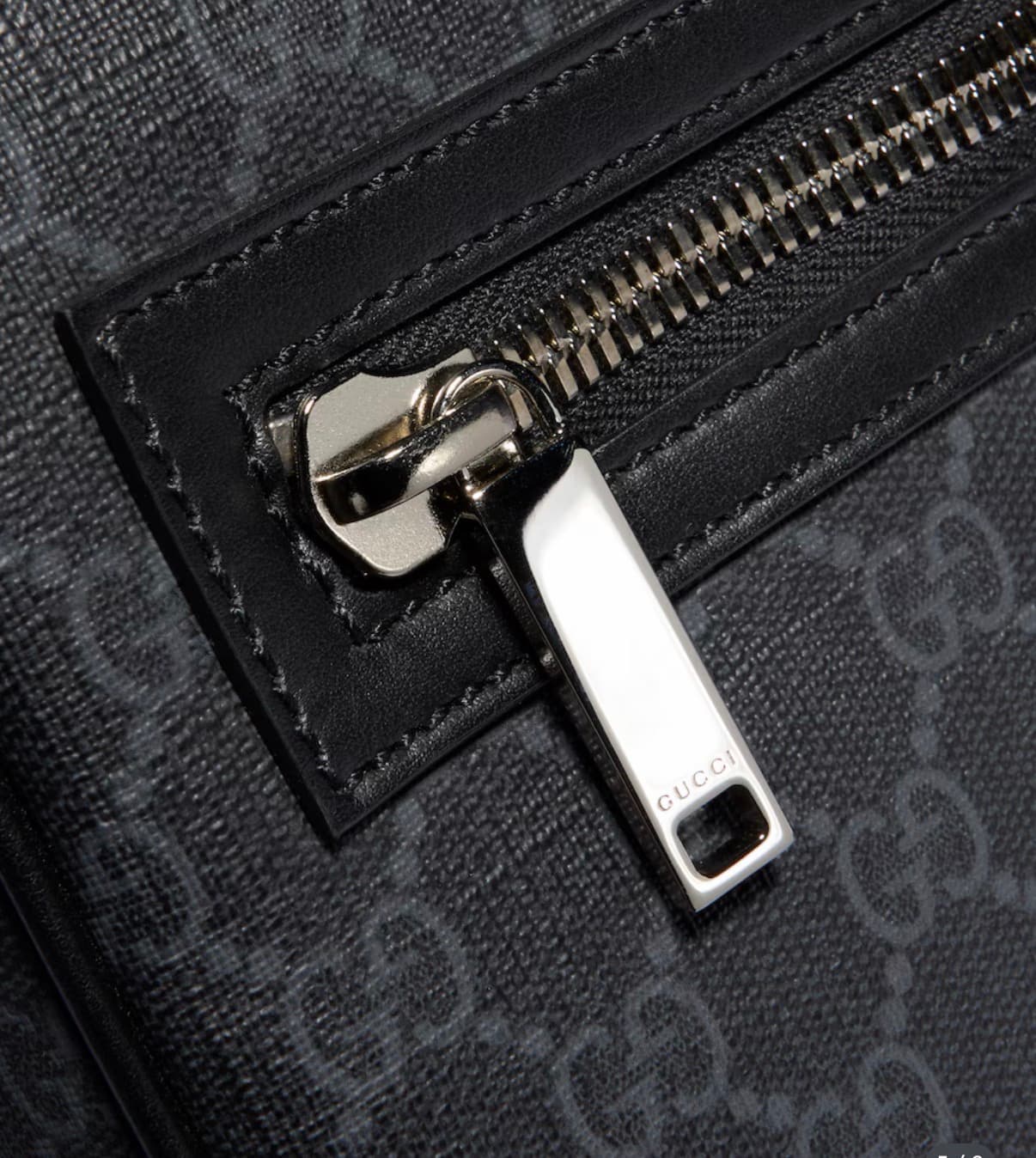 Gucci Sac à bandoulière GG Black petit format — vue 4