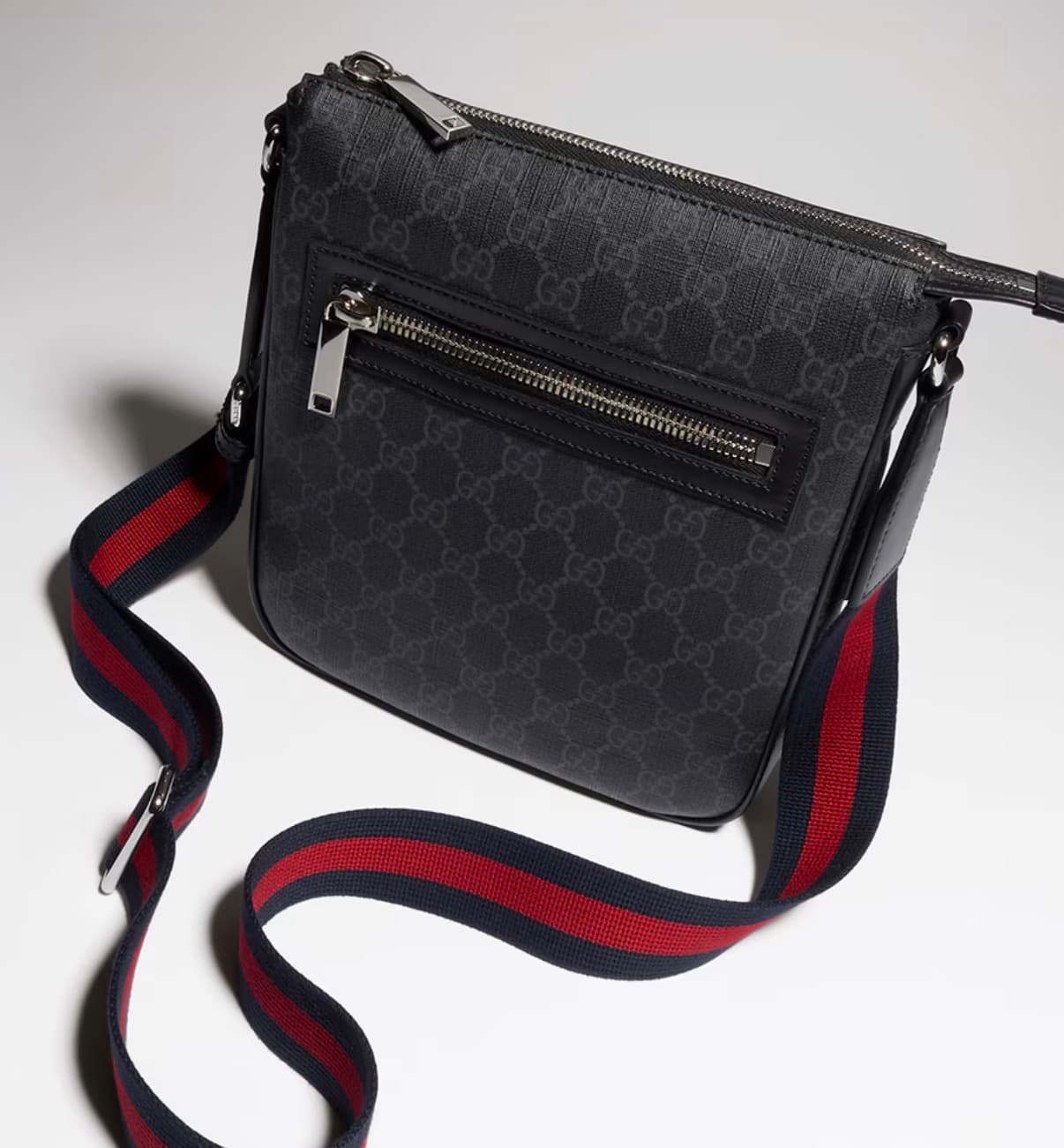Gucci Sac à bandoulière GG Black petit format — vue 2