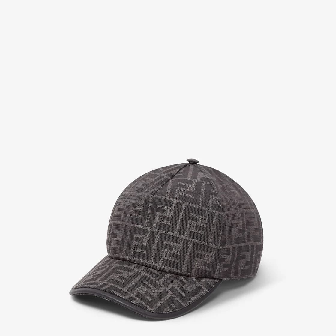 Fendi Casquette de baseball en tissu jacquard FF