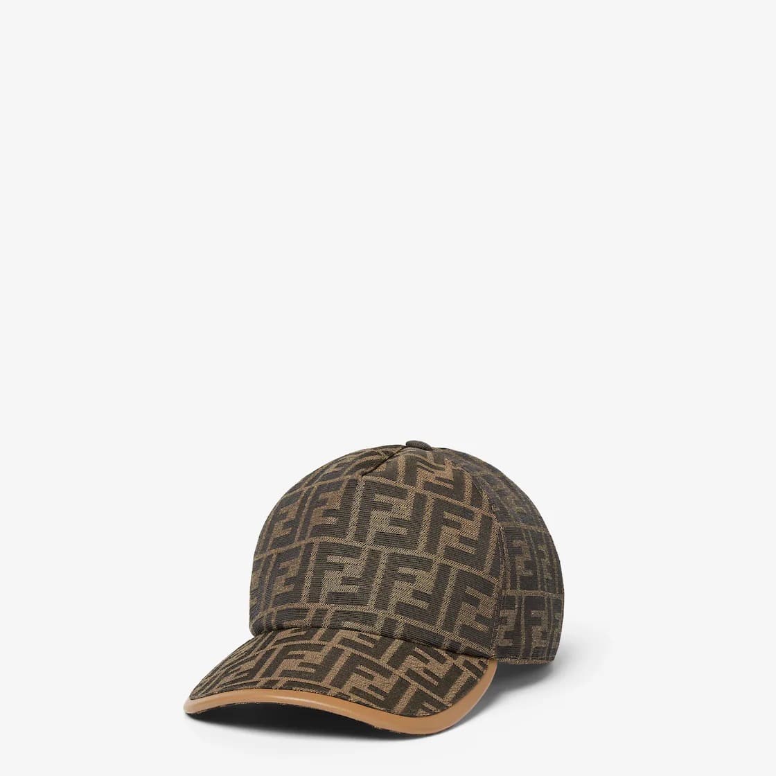 Fendi Casquette de baseball en tissu jacquard FF