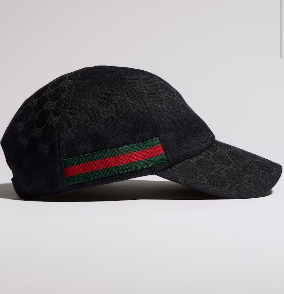 Gucci Casquette GG avec bande Web