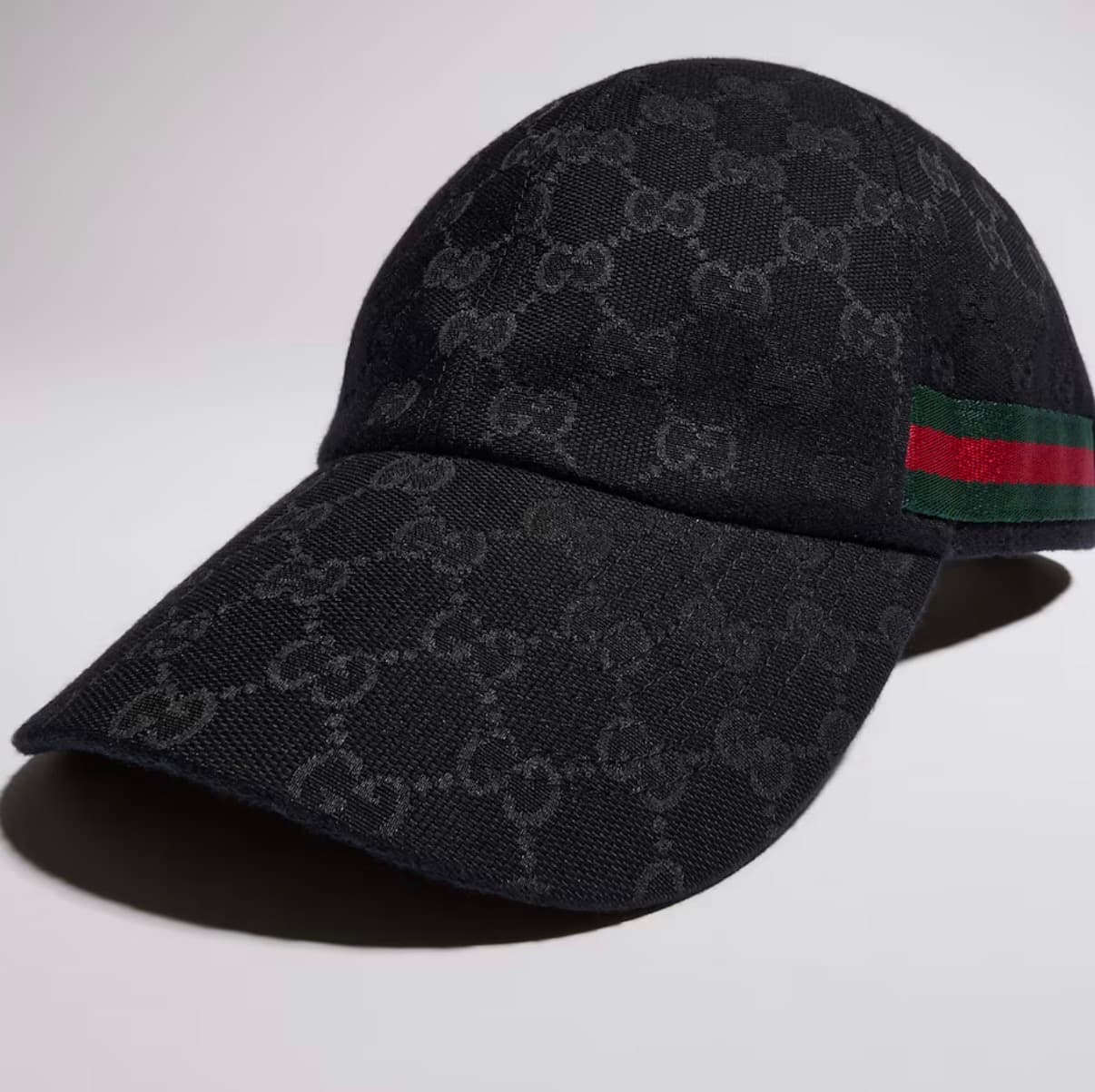 Gucci Casquette GG avec bande Web — vue 2