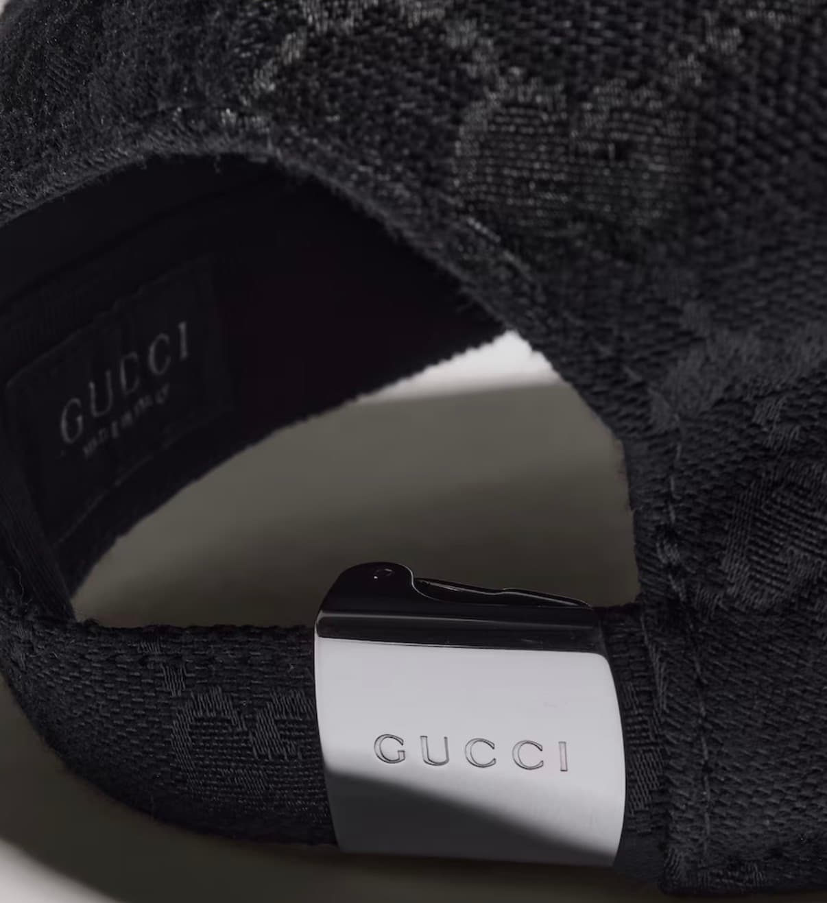 Gucci Casquette GG avec bande Web — vue 3