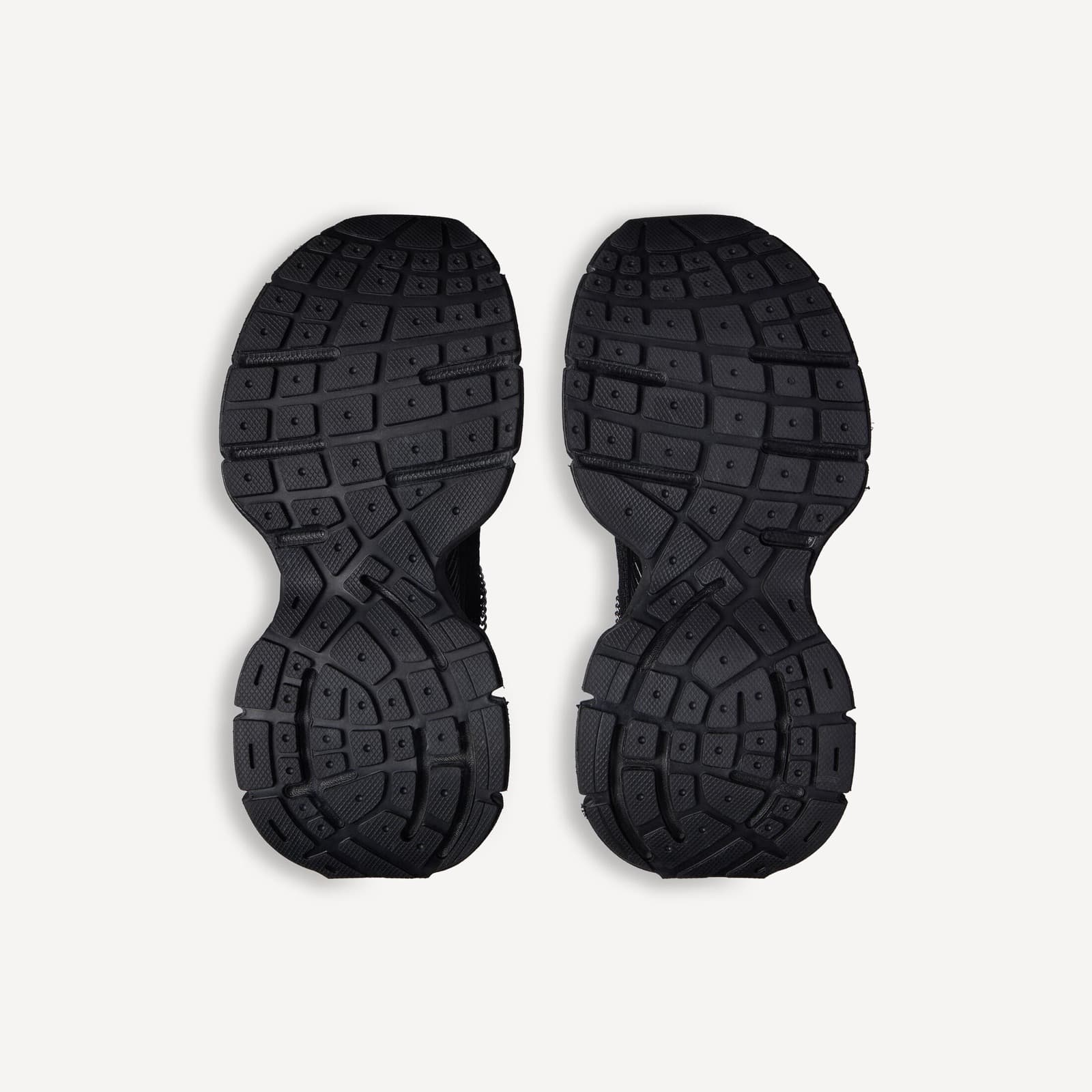 BALANCIAGA SNEAKER 3XL AVEC CHARMS EN NOIR/ARGENT — vue 5