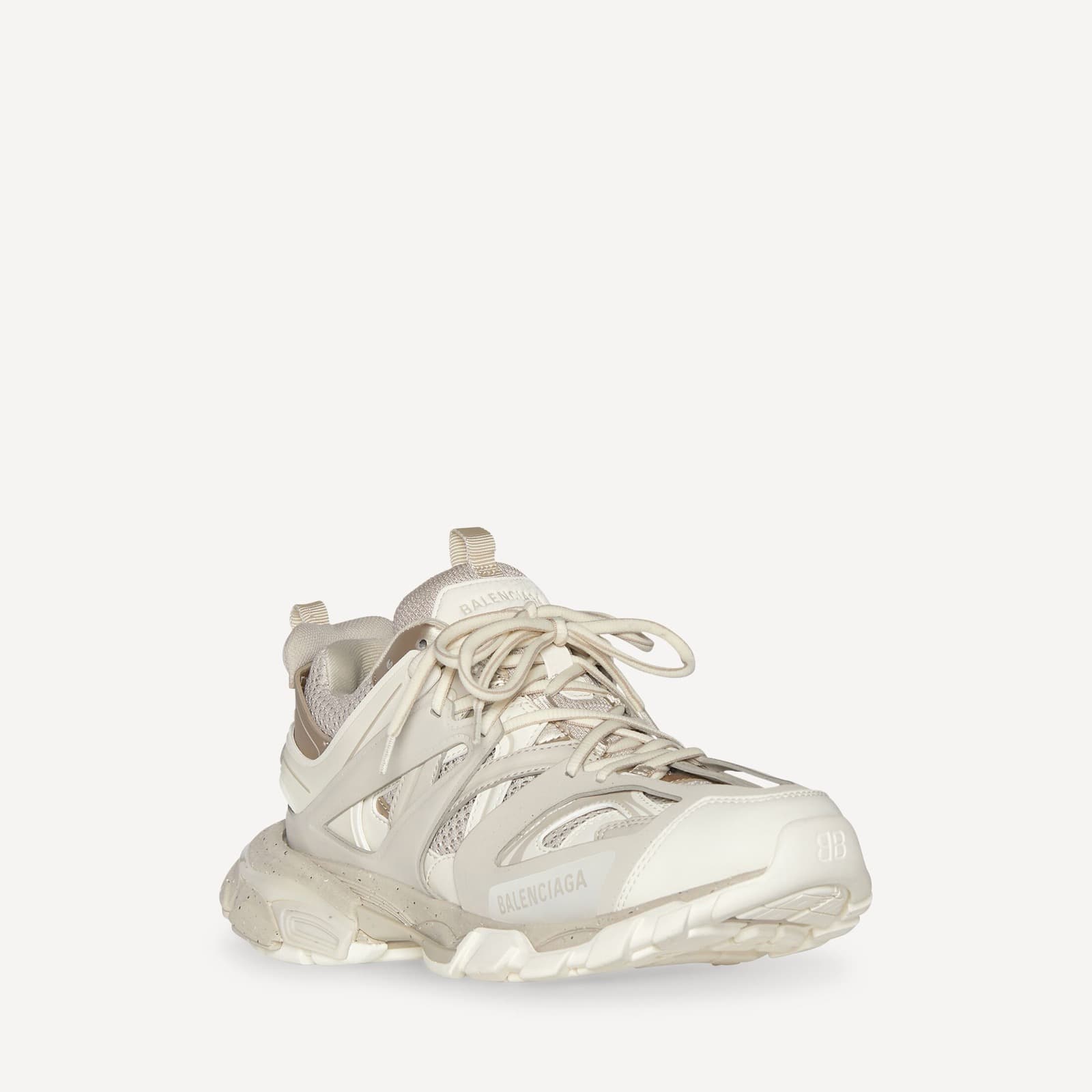 BALANCIAGA SNEAKER TRACK SEMELLE RECYCLÉE EN BEIGE — vue 2