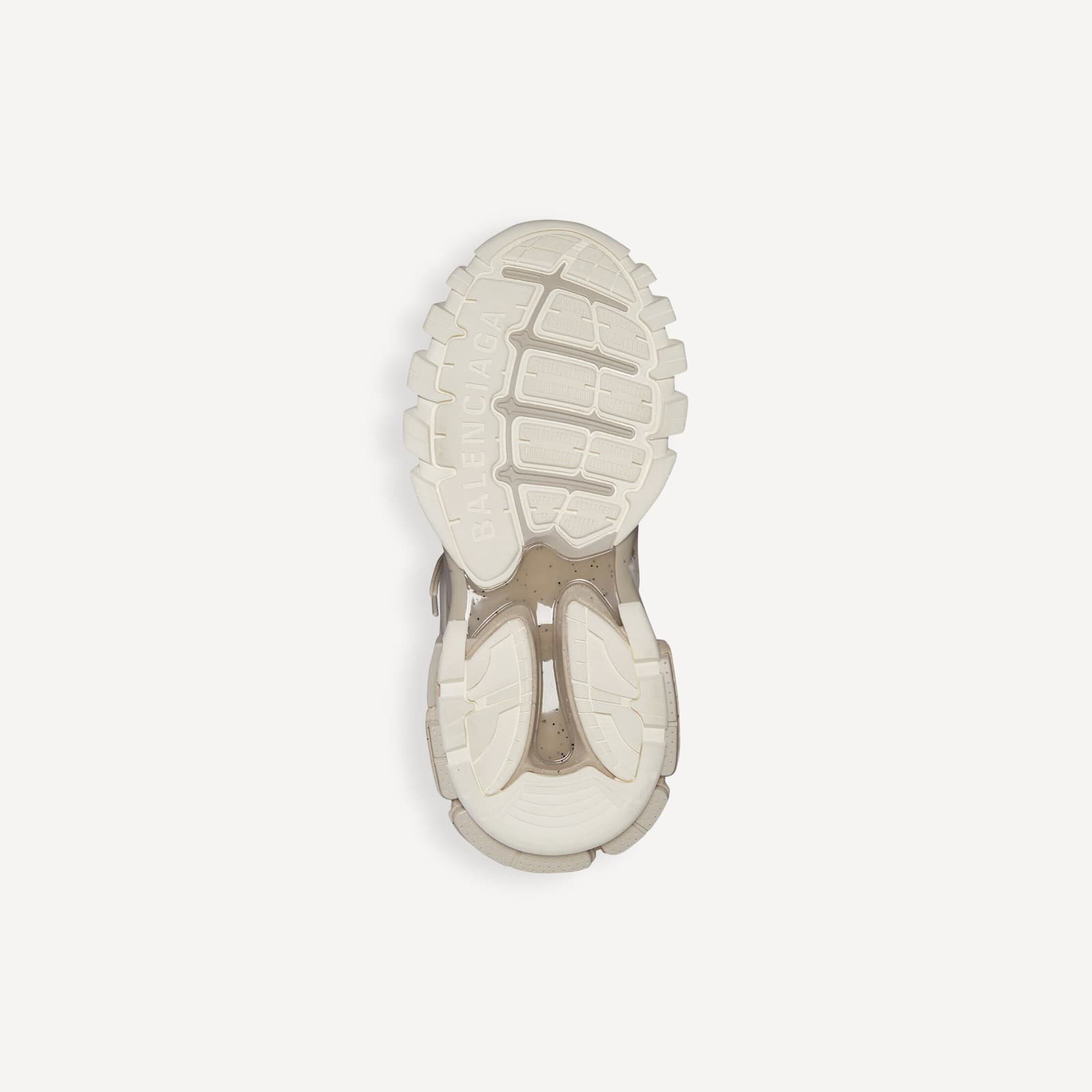 BALANCIAGA SNEAKER TRACK SEMELLE RECYCLÉE EN BEIGE — vue 7