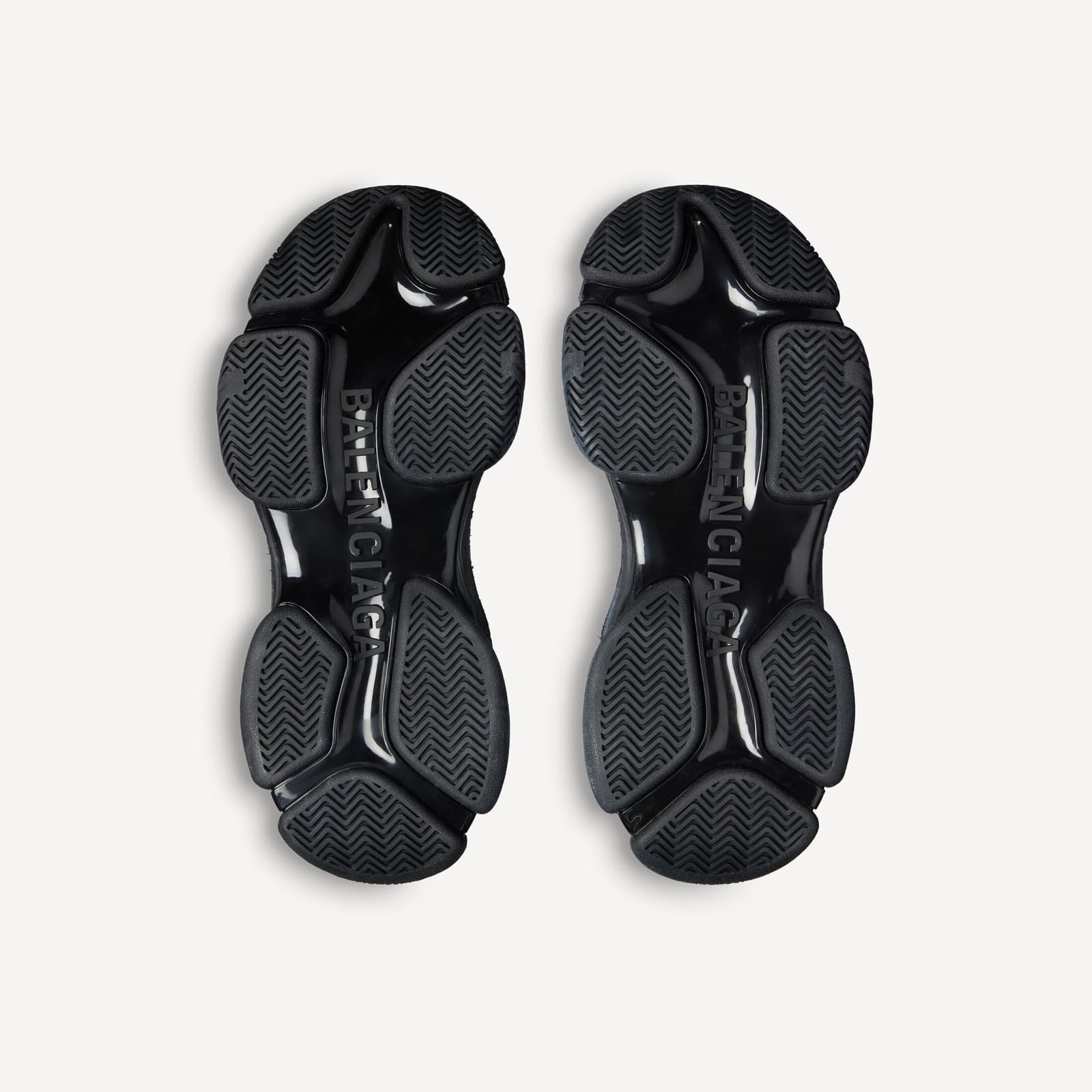 BALANCIAGA SNEAKER TRIPLE S.2 EN NOIR/GRIS FONCÉ — vue 5