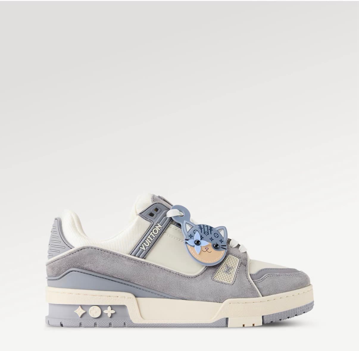 Sneaker LV Trainer Couleur gris