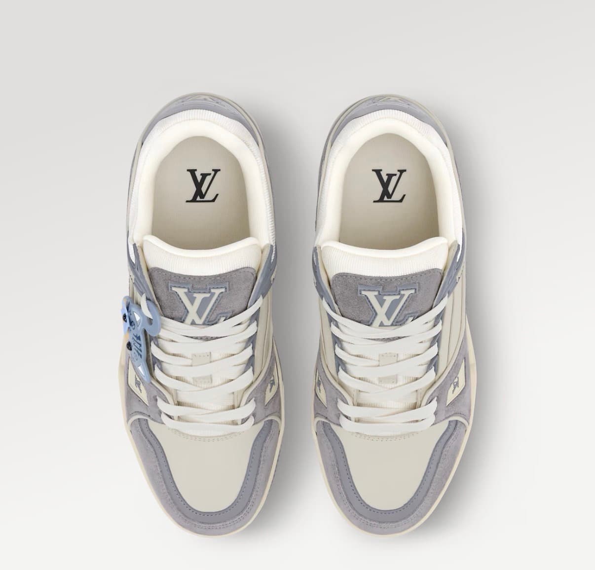 Sneaker LV Trainer Couleur gris — vue 3