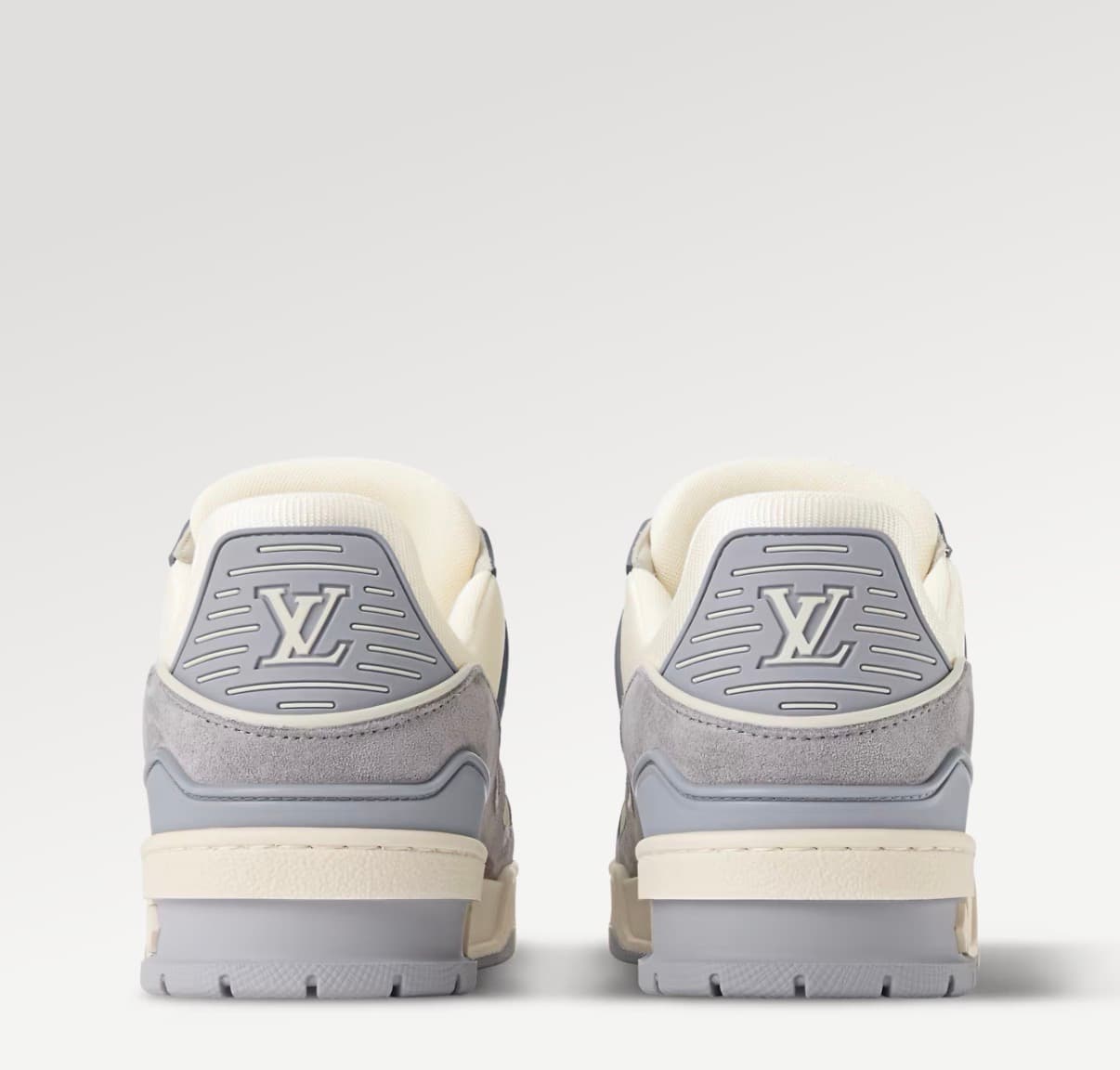 Sneaker LV Trainer Couleur gris — vue 4