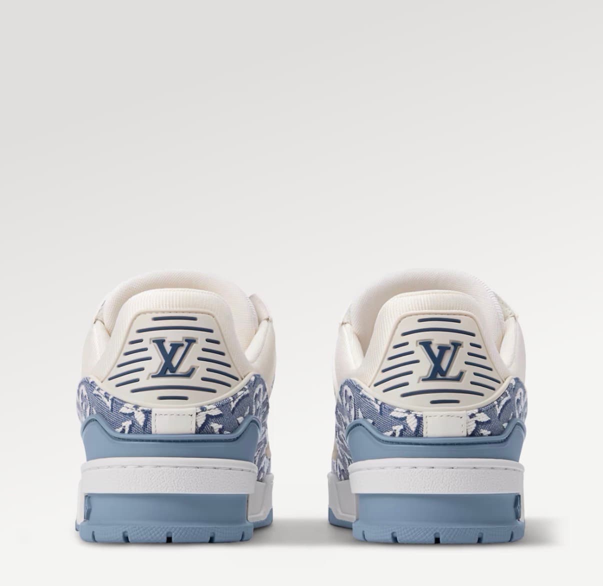 Louis Vuitton Sneaker LV Trainer Couleur bleu — vue 4