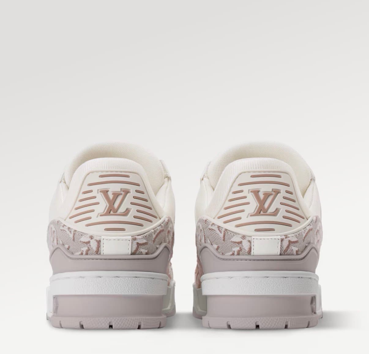 Louis Vuitton Sneaker LV Trainer Couleur Beige — vue 4