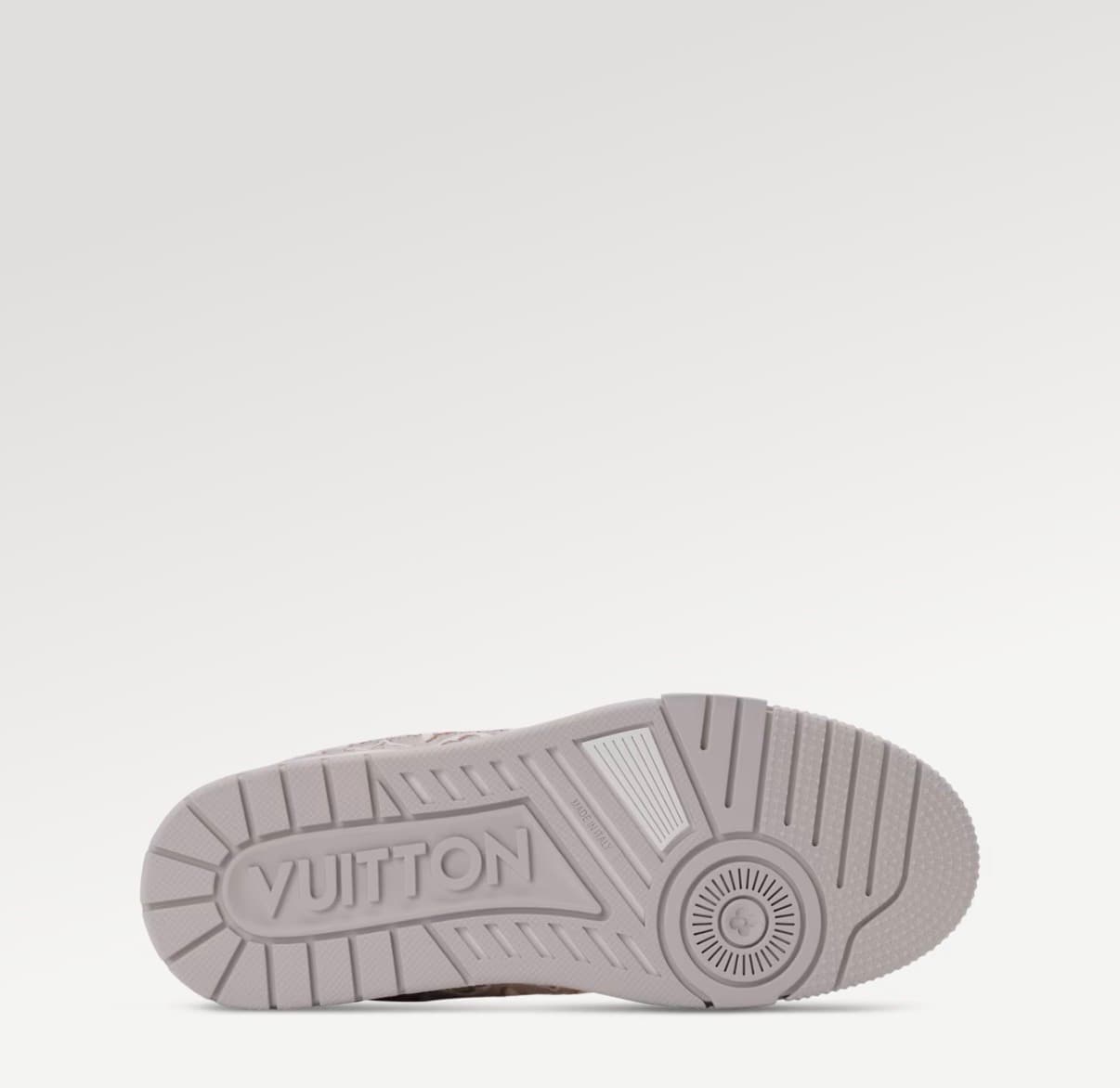 Louis Vuitton Sneaker LV Trainer Couleur Beige — vue 5