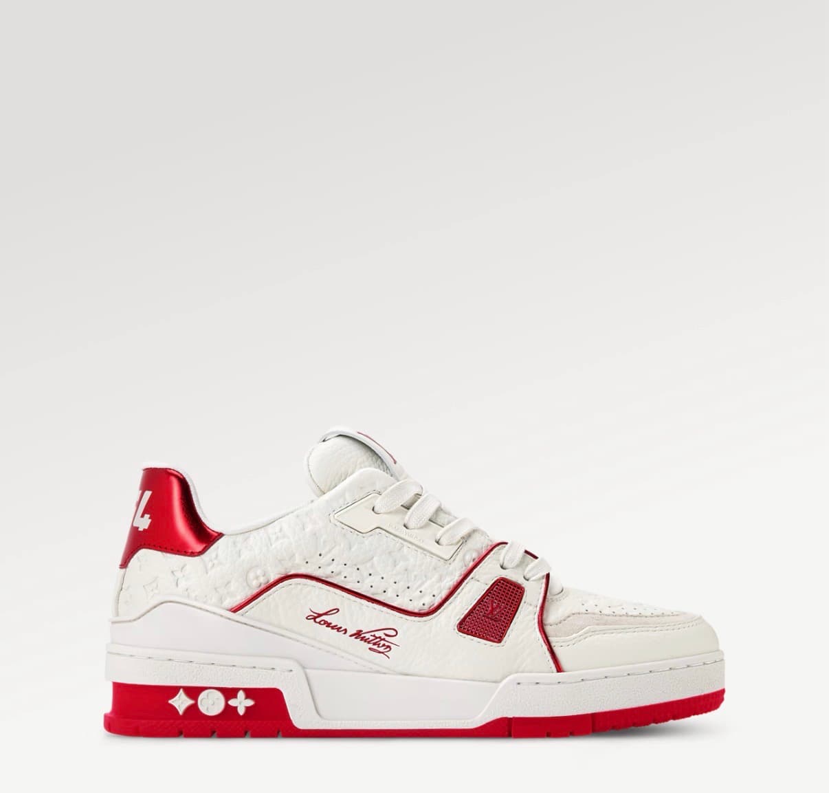 Louis Vuitton Sneaker LV Trainer Couleur Rouge