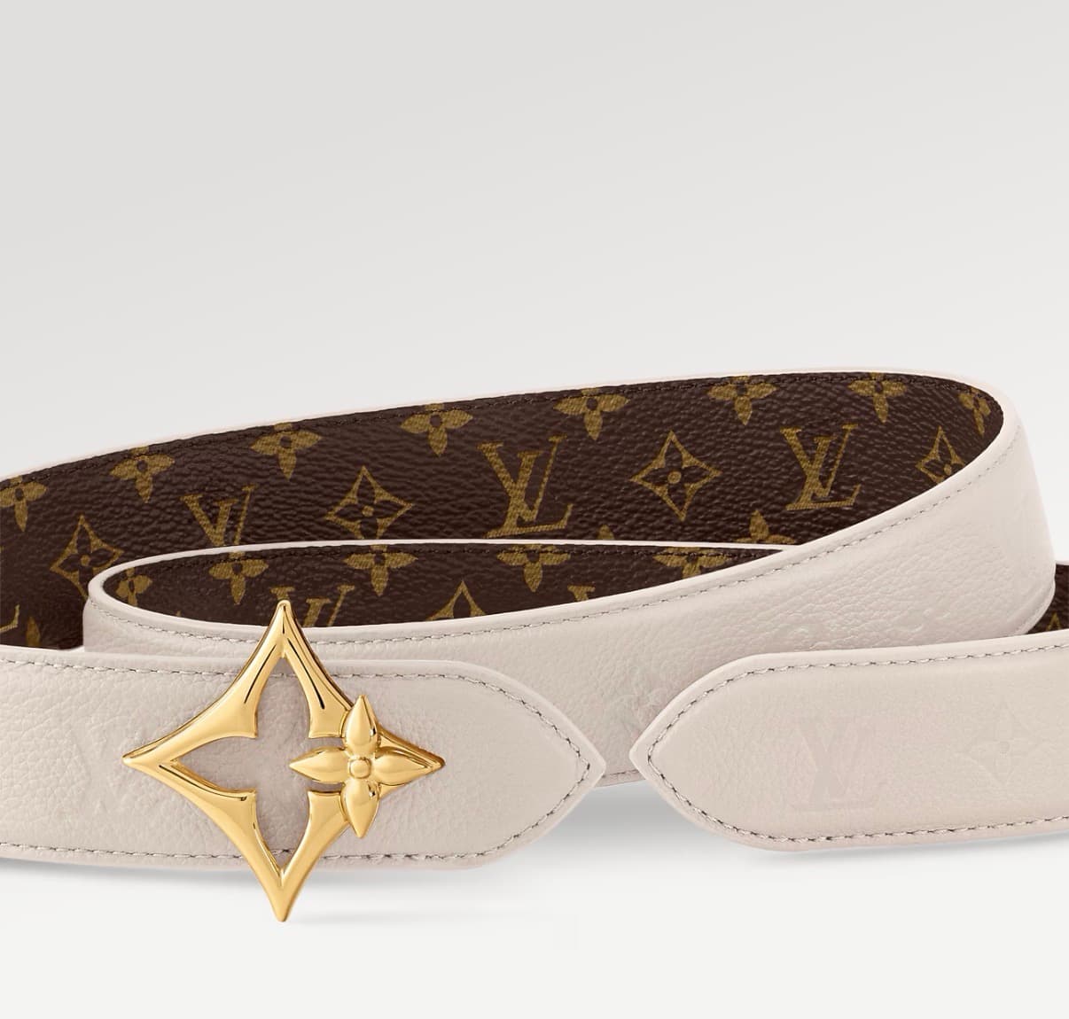 Louis Vuitton Ceinture Femme LV Flowergram 30 mm réversible — vue 2