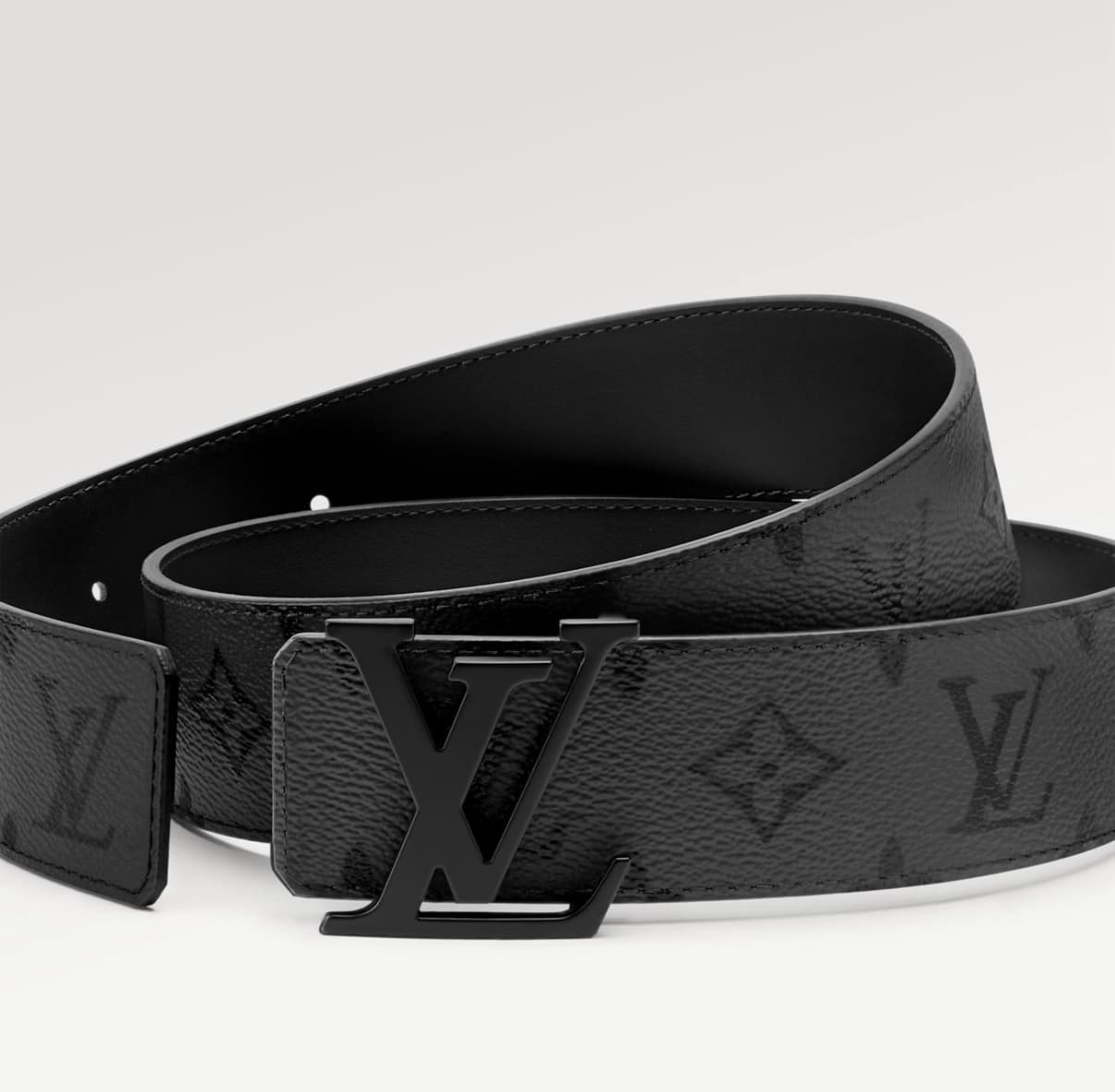 Louis Vuitton Ceinture LV Initiale Midnigjht 40 mm réversible pour Homme — vue 2