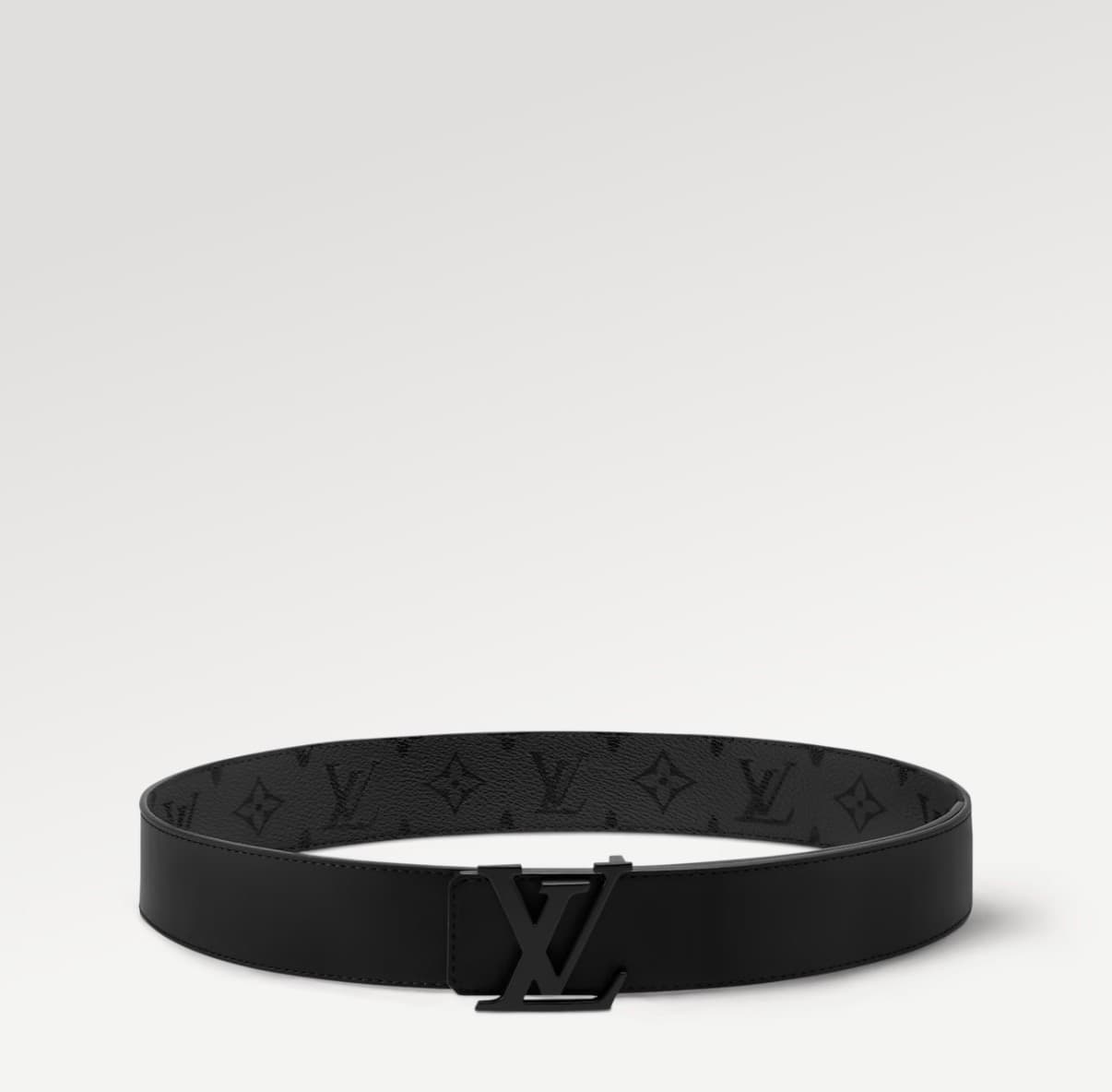 Louis Vuitton Ceinture LV Initiale Midnigjht 40 mm réversible pour Homme — vue 3