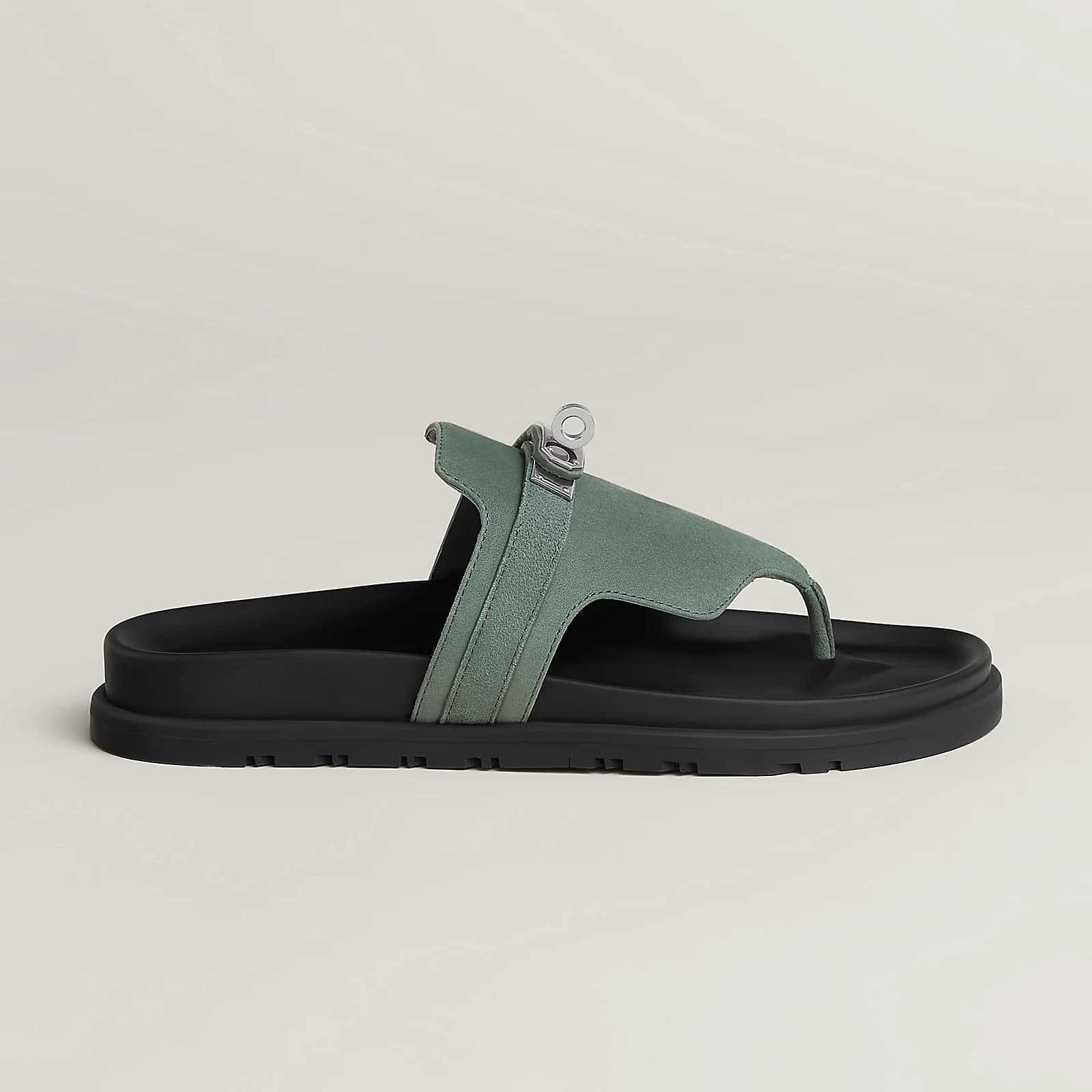 Hermes Sandale Empire Couleur vert Cèdre