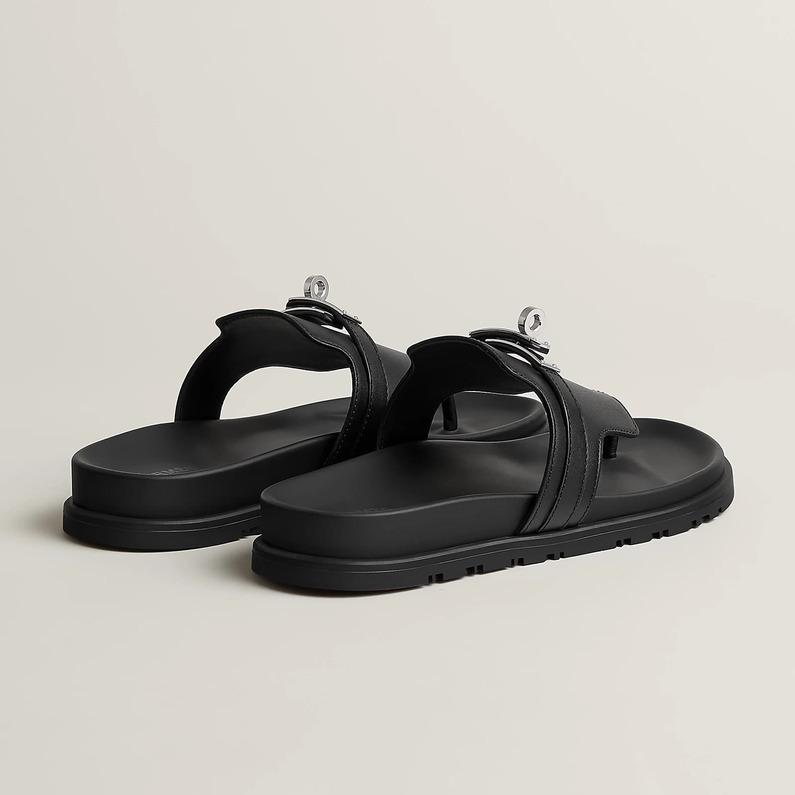 Hermes Sandale Empire Couleur Noir — vue 3