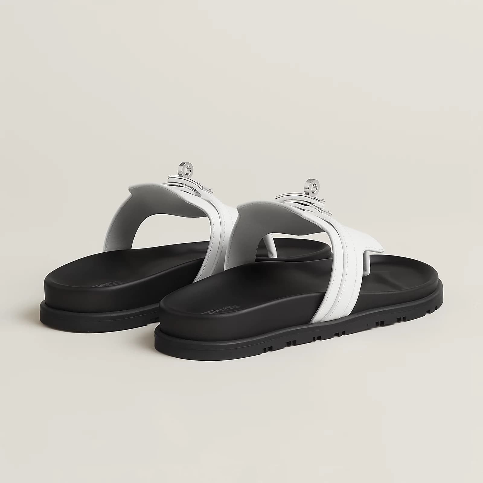 Hermes Sandale Empire Couleur Blanc — vue 3