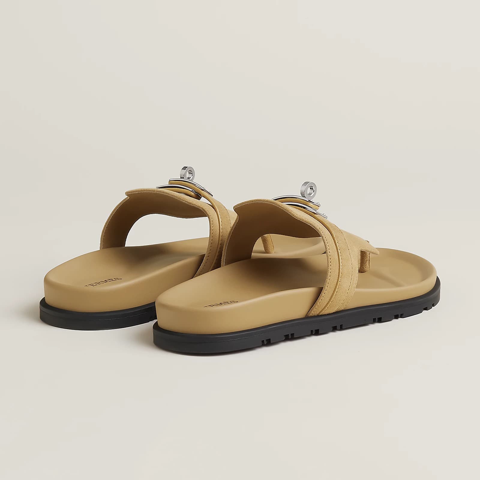 Hermes Sandale Empire Couleur Beige Albâtre — vue 2