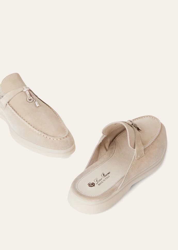 Loro Piana Mule Charms Walk Couleur Lin — vue 2