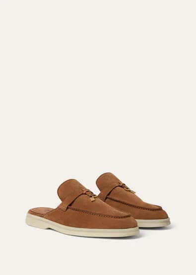 Loro Piana Mule Charms Walk Couleur Couleur Vicuna — vue 4
