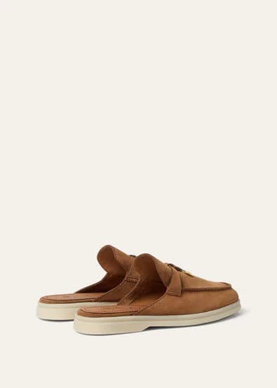 Loro Piana Mule Charms Walk Couleur Couleur Vicuna — vue 3