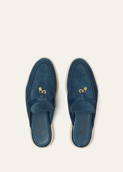 Loro Piana Mule Charms Walk Couleur Cœur d'océan — vue 5