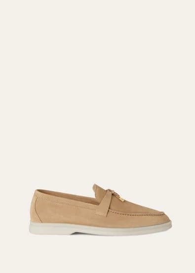 Loro Piana Mocassin Couleur Grès