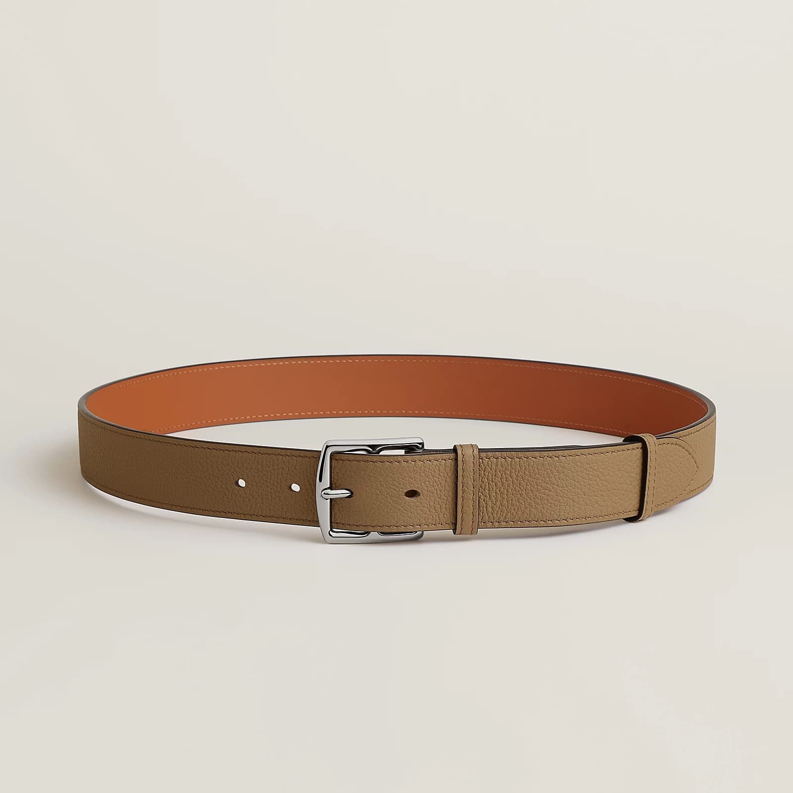 Hermes Ceinture Etrivière 32 Couleur Poussière